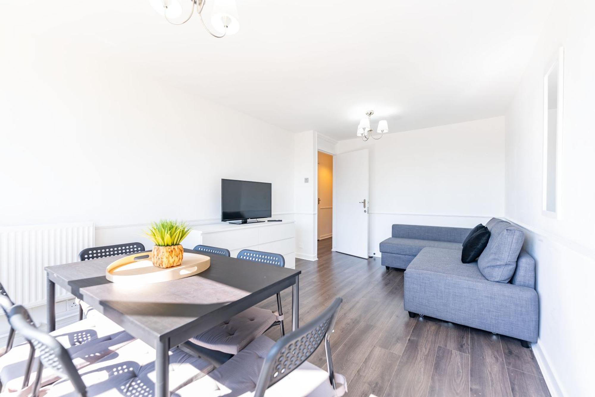 Luxury 3 Bedroom Flat With Balcony In Westbourne Park London Ngoại thất bức ảnh